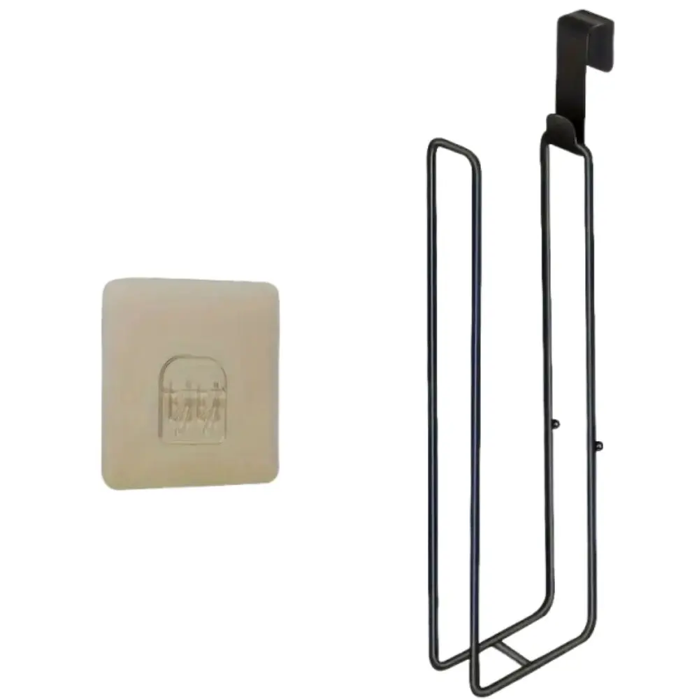 

Удлиненный держатель для рулона туалетной бумаги, настенная антикоррозийная вешалка для рулонной бумаги, креативный удлиненный держатель для хранения салфеток без перфорации