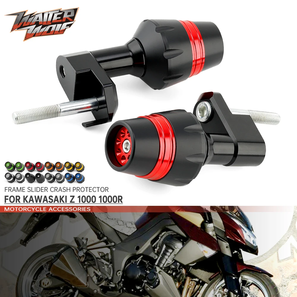 

Z1000R Z1000 Frame Slider Crash Protector for KAWASAKI Z 1000 1000R R Motorcycle Protect Accessories Bobbins Falling Protection