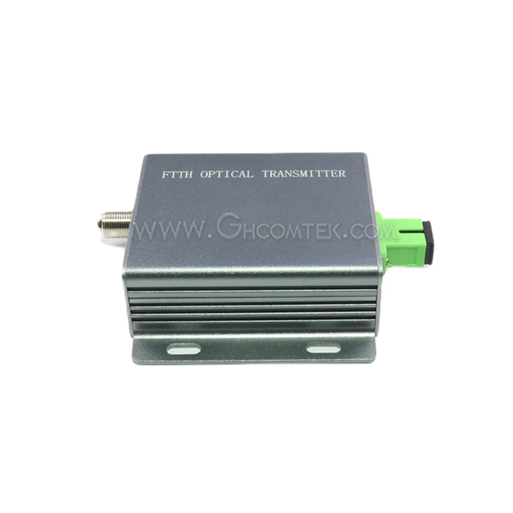 Mini 1550nm catv satv optischer sender sc/apc faser port single power out 10dbm 5km