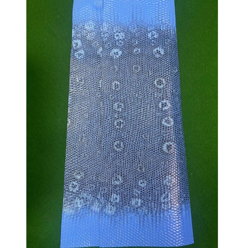 

Sea Blue Embossed Leather for Billiard Butt Wraps Pool Cue Stick Equipments DIY Making Parts