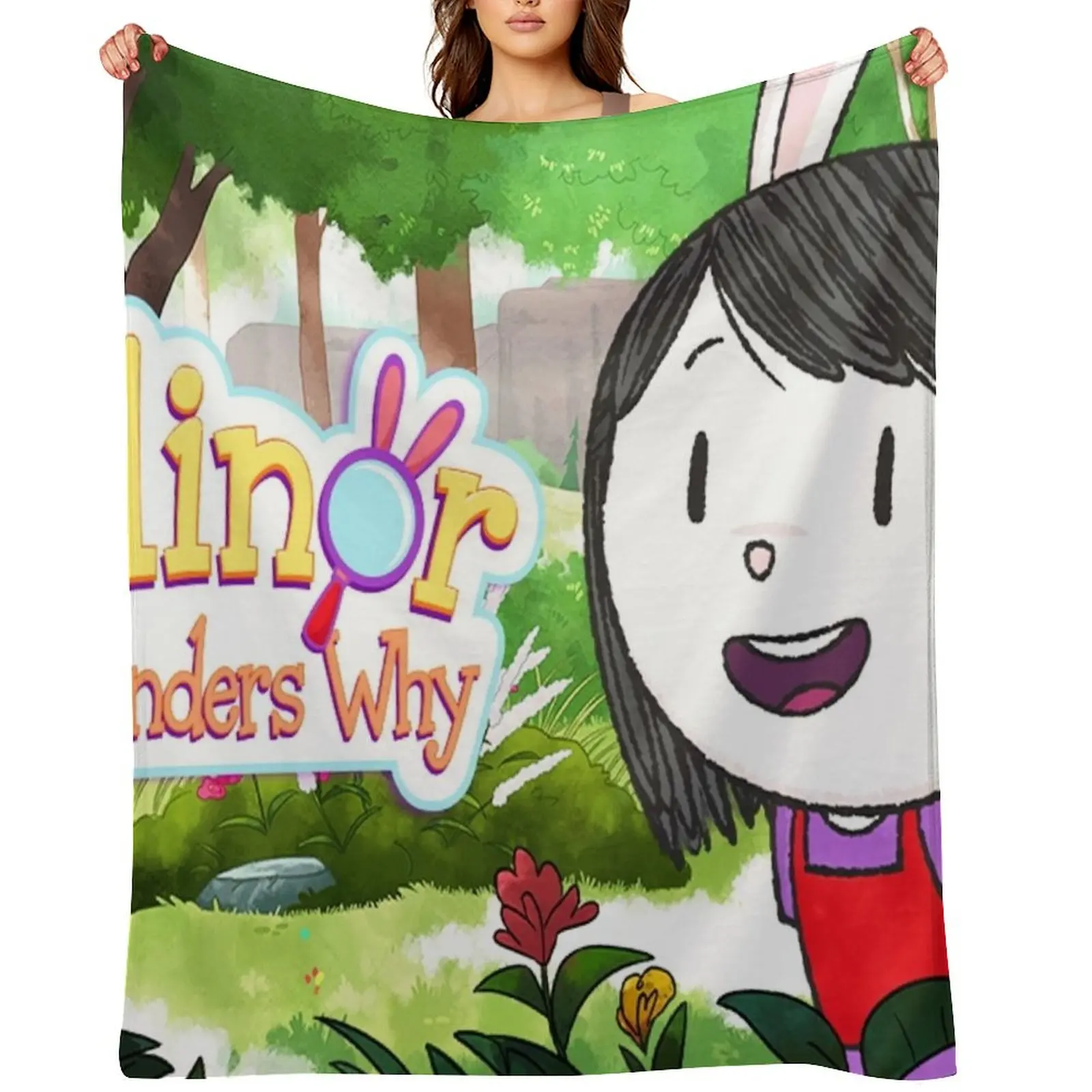 

Elinor Wonders Why Birthday Family Shirts,Elinor Wonders Why Birthday Family Shirt Throw Blanket Luxury Brand Heavy Blankets