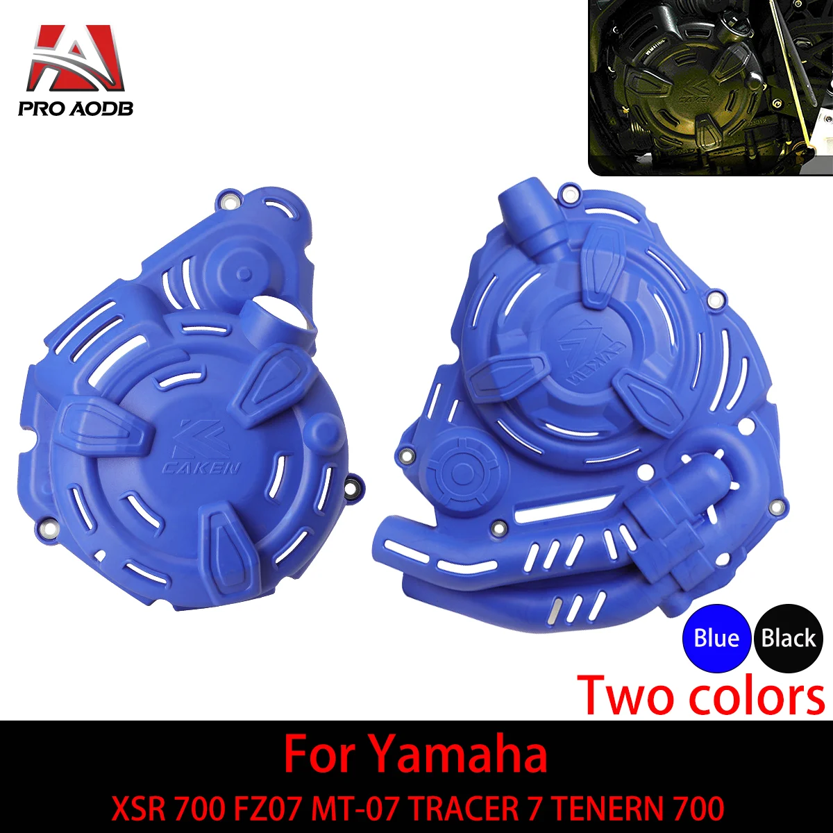 

Motorcycle Engine Ignition Cover Clutch Protector For Yamaha FZ07/ABS XSR700/LEFACY/XTRIBUTE MT-07 TENERE 700/EXPLORE EDITIO Etc