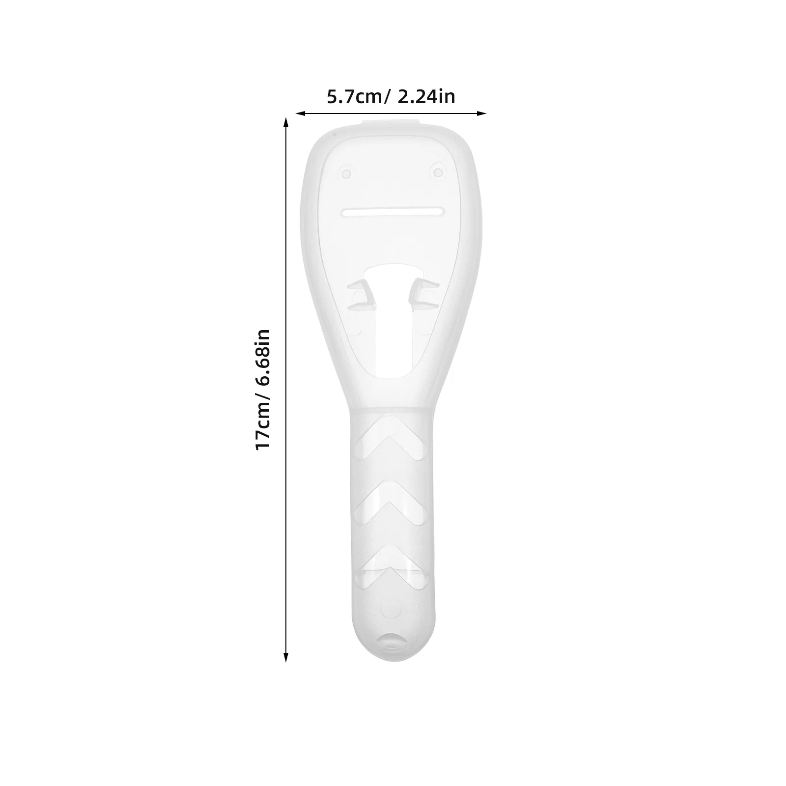 2Pcs Portable Razor Case Transparent Hair Shaving Storage Box Organizer for Travel Barber Tools Protection Shavers Case