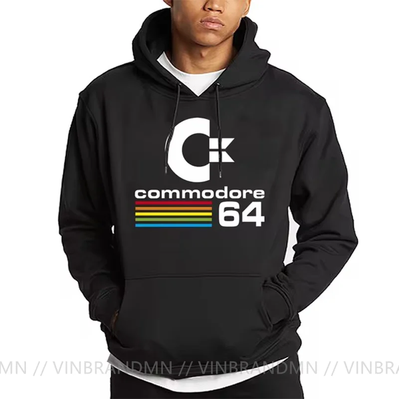 

Comfortable Men Tracksuit Autumn Winter Male Commodore 64 Hoodie Sweatshirts Cool Clothing Hoodies Street Jersey Coats Hooded