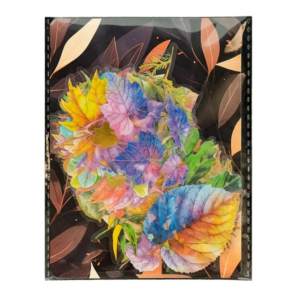 Waterproof Leaf Decals Autumn Leaves Shape Stickers Window Clings Set for Kids Classroom Home Party Supplies for Toddlers