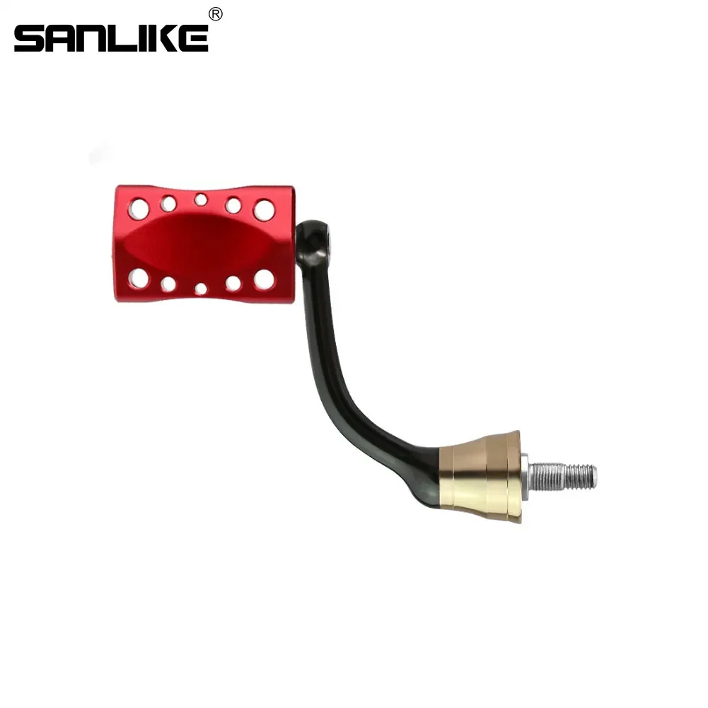 

SANLIKE Aviation Aluminum Ultra-light Corrosion-Resistant Sea Fishing Reel Handle for Shimano Special Spinning Reels Accessories