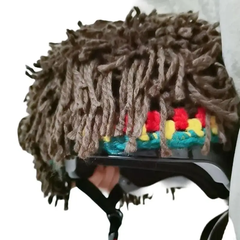 

Креативные шлемы, вязаная шапка с бородой, регулируемый размер для фотографии взрослых Y08E