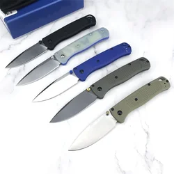 Mini 535 Bugout Pocket Folding Knife CPM-20CV Blade Reinforced Nylon Fiber Handle Tactical Outdoor Hunting Camping EDC Tools