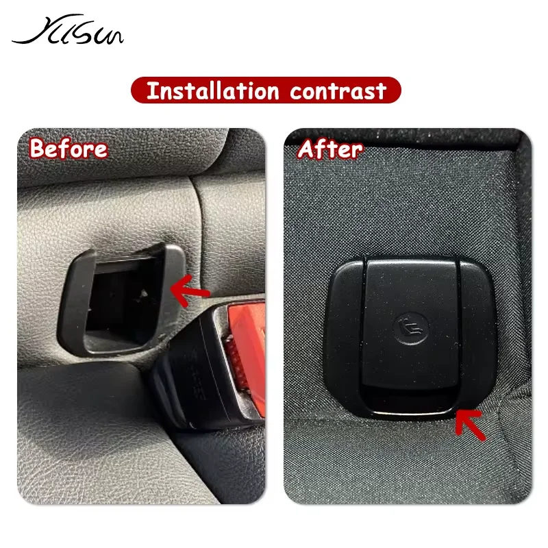 Rear Child Seat Anchor Safety ISOFIX Cover Restraint For BMW 1 2 3 X1 Series F20 F21 F22 F30 F31 F35 E84 E87 E90 52207319686