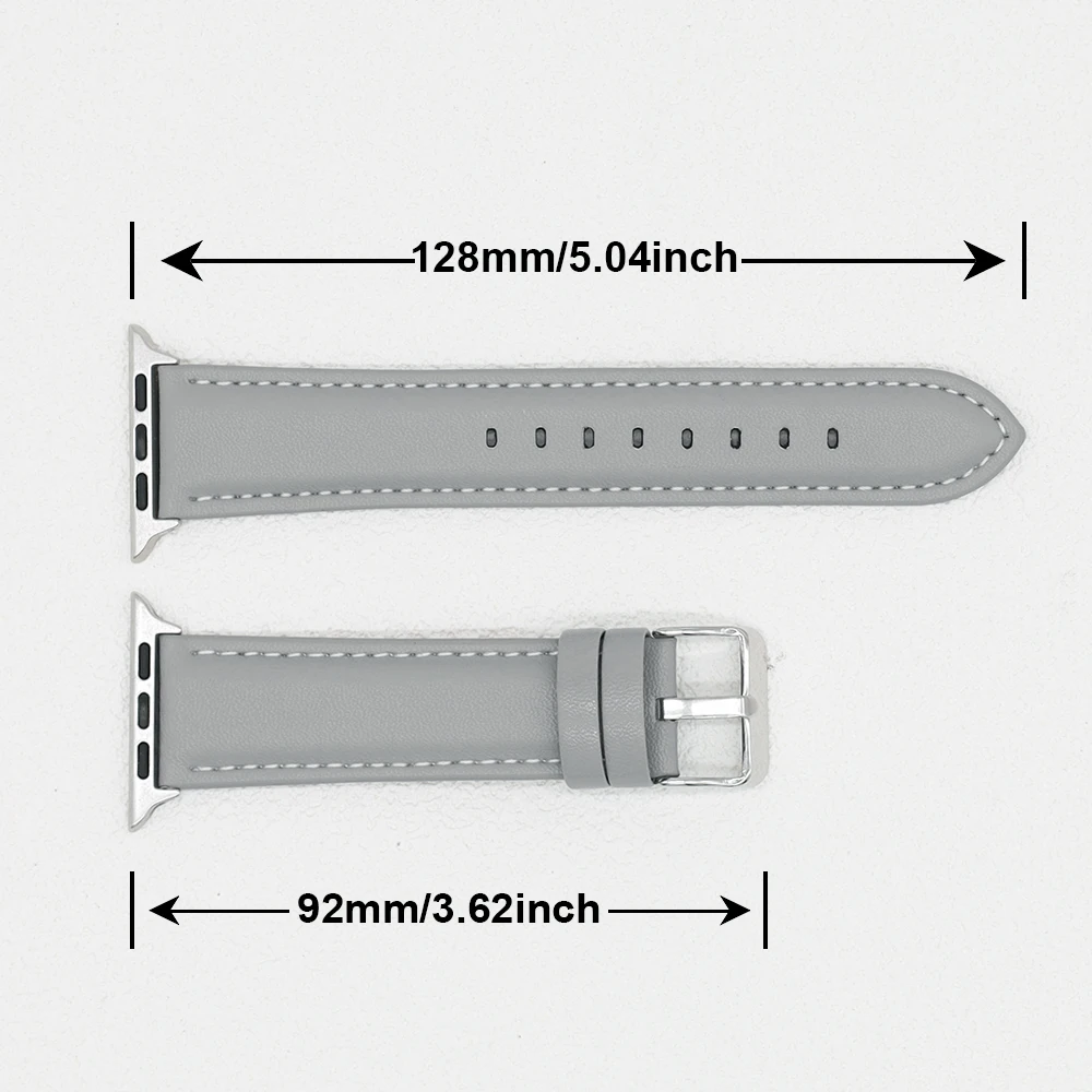 Ремешок из искусственной кожи для Apple Watch Series 10 9 7 8 5 6 SE Ultra Bands 49 мм 46 мм 44 мм 40 45 мм 41 мм 42 мм Браслеты iWatch