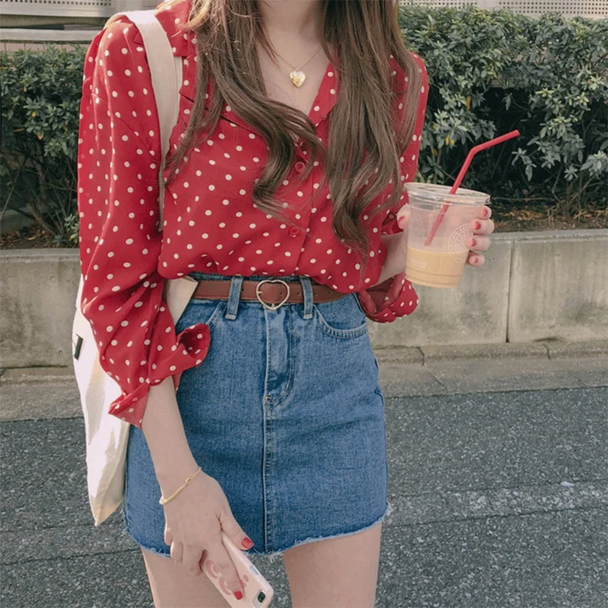 Polka Dot Chiffon I…