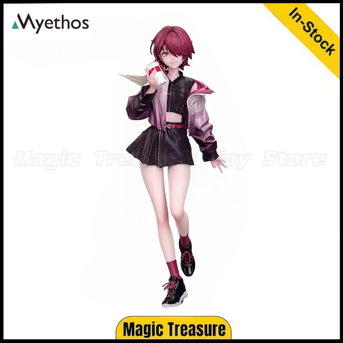 

【In stock】Original Myethos Gift Arknights Exusiai Music Journey VER. 1/8 Scale Figures Animation Gift Toys
