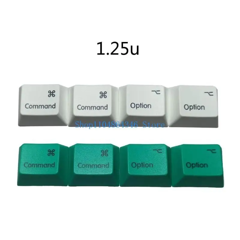5ASD PBT Dye Subbed для Keycaps 4 штуки Common Option Кладовые клавишные клавиши Replac