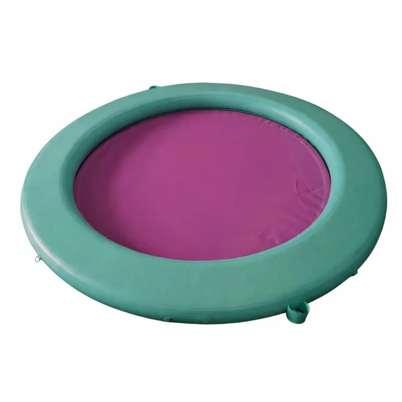 Wholesale Sand-Resistant Valve Housing Weatherproof Inflatable Trampoline for Kids Outdoor Activity