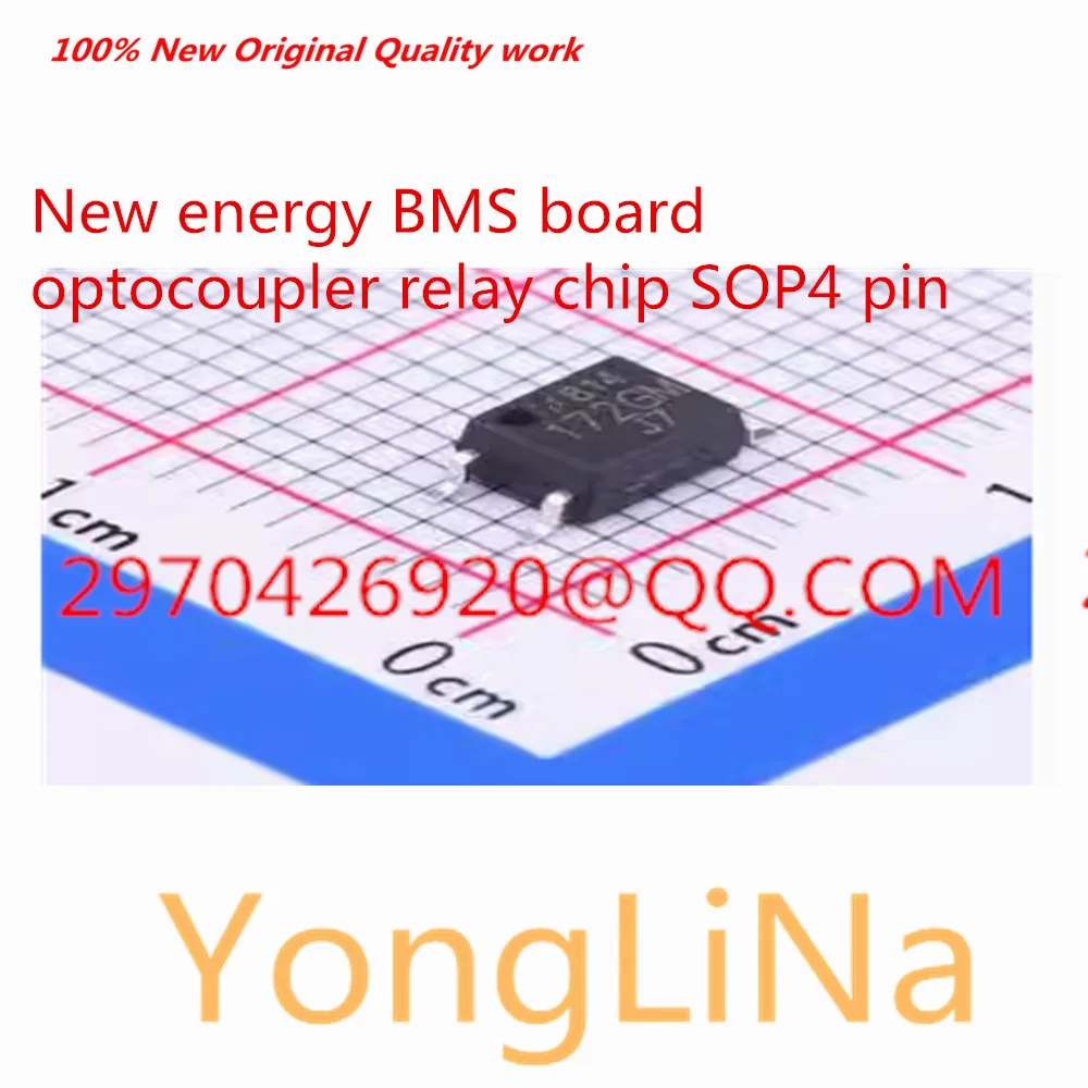 Integrated Circuit 100% New 1Pcs  172GM TLP172GM SOP-4 New energy BMS board optocoupler relay chip