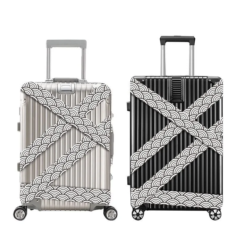 Mosaic Wave Pattern Fu Character Washi Tapes Japanese Stationery ,for DIY Scrapbooking Gift Box Packaging ,Decorative Tape Rolls