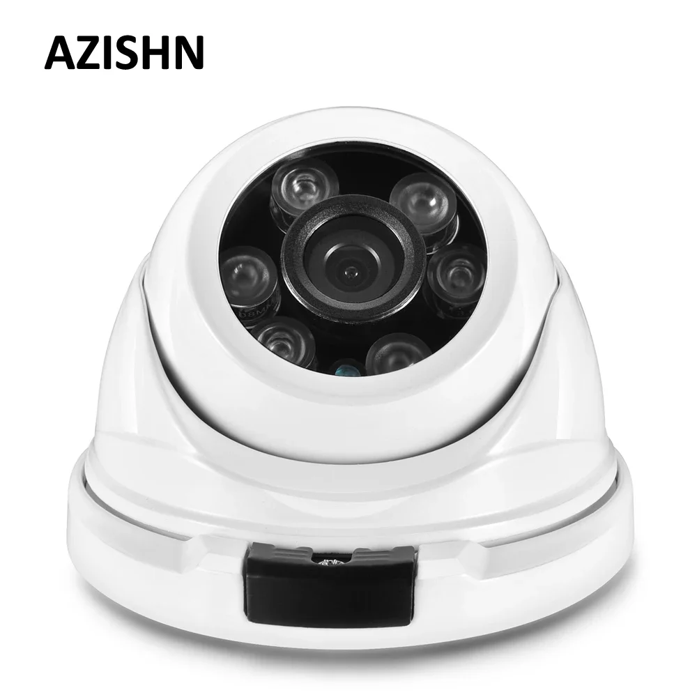 AZISHN Vandalproof AHD camera 5MP 1/3" SC3035/OV4689 2560*1920 Dome IP66 waterproof 6IR LEDS Security  Camera IR Cut cctv camera