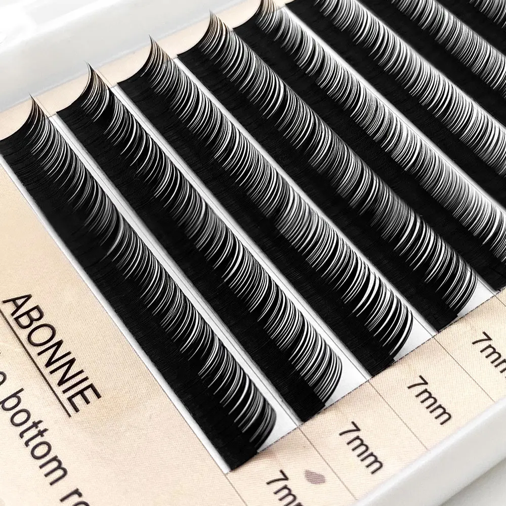 Abonnie 0.07 Bottom Lashes Classic Eyelash Extensions Fluffy Individual Lashes Mixed Tray