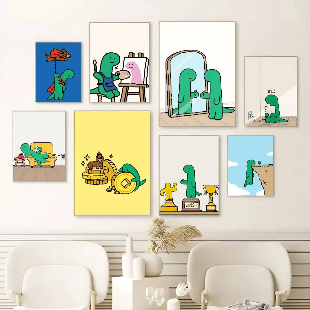 Korea Hot Cute Joguman Poster HD Self Adhesive Waterproof Wall Art Ideal for Home Office Dorm Gift