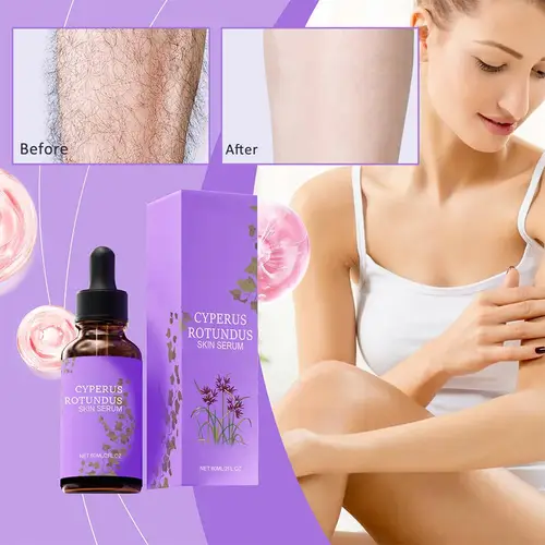 Imagen 2 del producto Esencia de Cyperus Rotundus, aceite para el cuidado del depilación, antiinhibición, líneas de crecimiento tranquilo, axila, 60ml, enrojecimiento del cabello, desvanecimiento fino I3I5