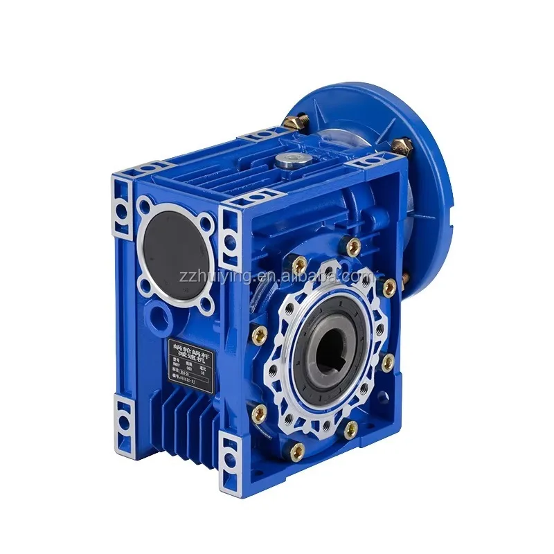 NMRV40 Ratio 20 RV 0.37kw Speed Reducers Automatic Gearbox Transmission with Flange Shaft Mounted Gearbox