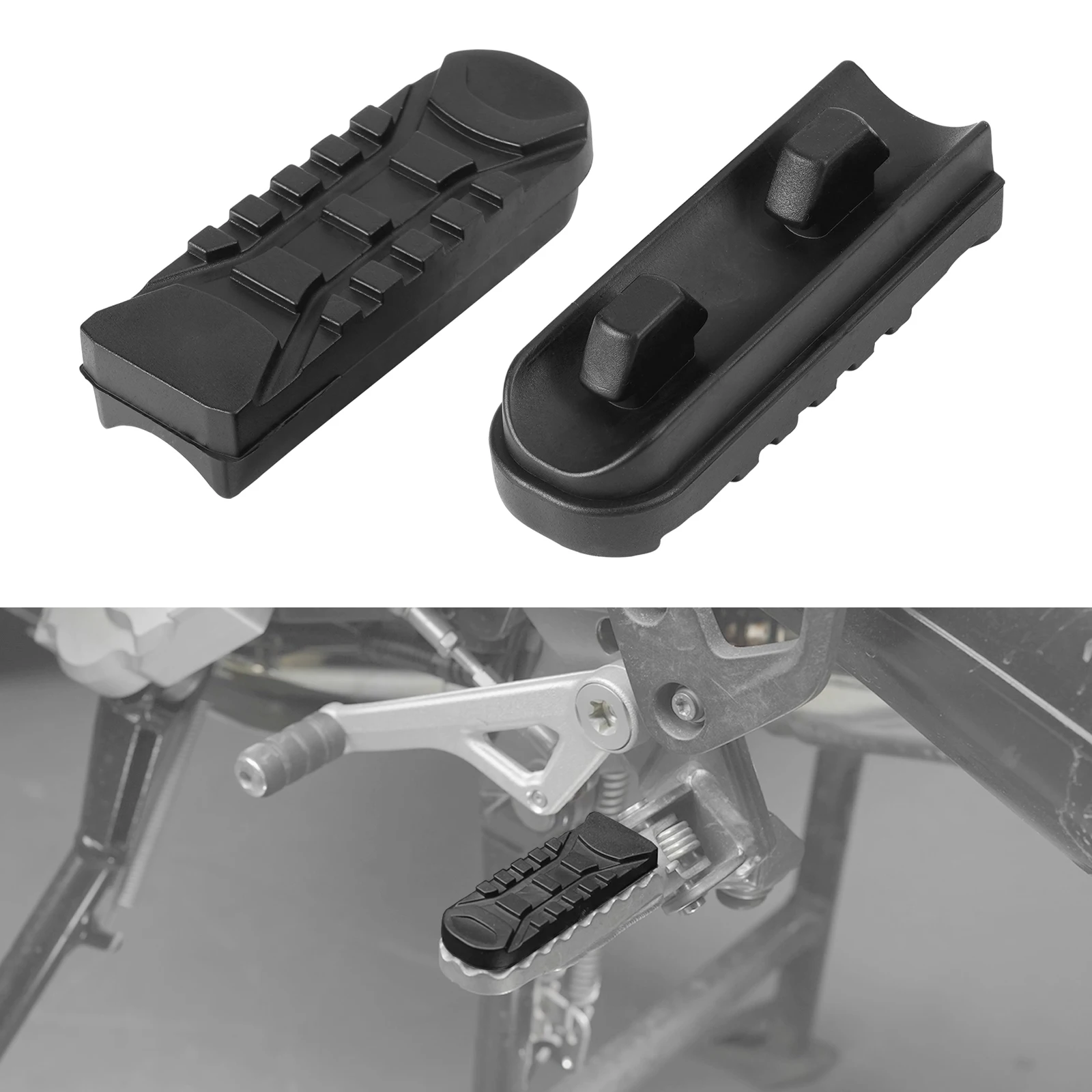 

For BMW F750GS F850GS Front Footrests Footpegs Rubber Covers for BMW R1250GS R1200GS/Adventure R 1200 GS R1200GSA R1250GSA
