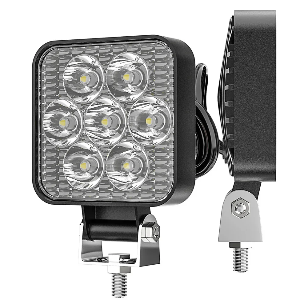 2.5inch 21W LED Work Light Bar Spot Headlights Fog Lamp IP67 Waterproof  For 12-24V ATV SUV  For Jeep Truck Cross Motorcycle