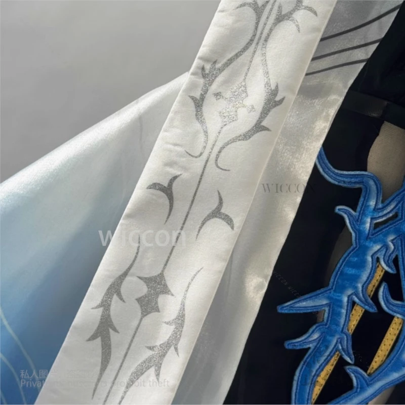 Cartethyia Game Wuthering Waves أزياء تنكرية فستان طويل مجموعة كاملة ملابس تناسب النساء الفتيات فستان مثير حفلة الهالوين تأثيري