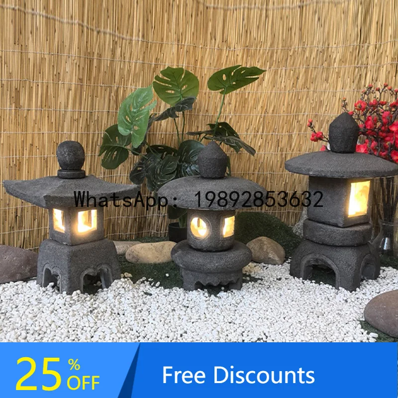 Z4  Garden Ornament Chinese Style Stone Ornament Outdoor Garden Landscape Stone Ornament