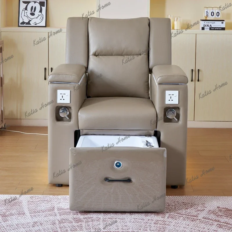 LSAdvanced Spa Furniture Pedicure Chairs Picnic Lawn Courtyard Leisure Pedicure Chairs Luxury Salon Furniture Voetbank Ls40xzy