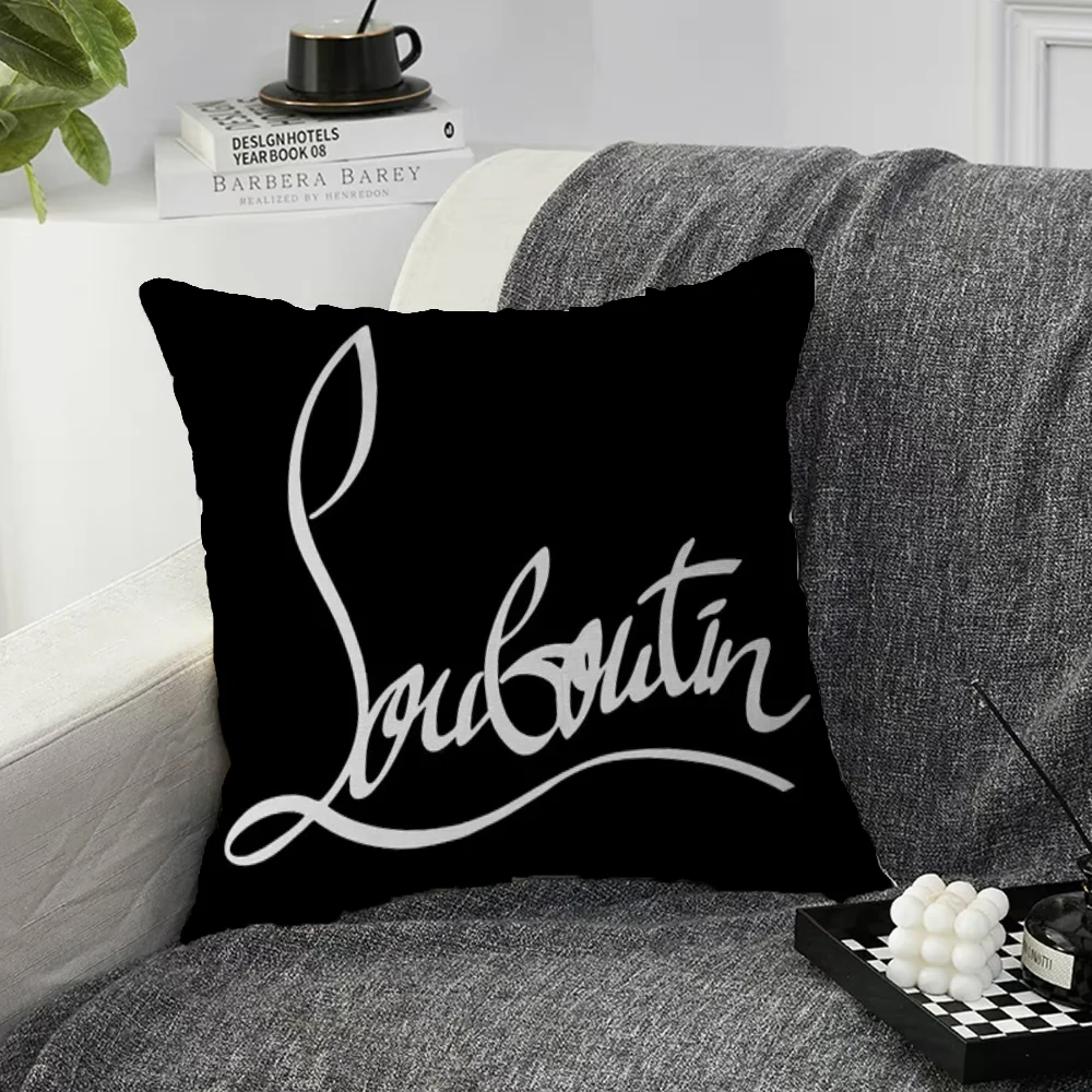 Decorative Pillowcases C-Christian L-Louboutin Cushion Cover 50x50 Pillow Cover 45x45 Cushions Covers Covers for Bed Pillows