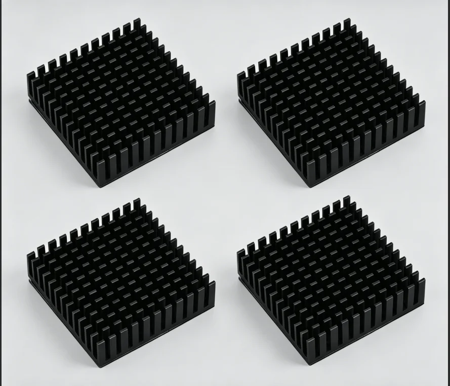 Nema17 Stepper Motor Aluminum Heat Sink Extruded Heatsink For Bambu Lab X1/X1C/P1P/P1S/A1/A1 Mini For Creality K1/K1C/K1 MAX.