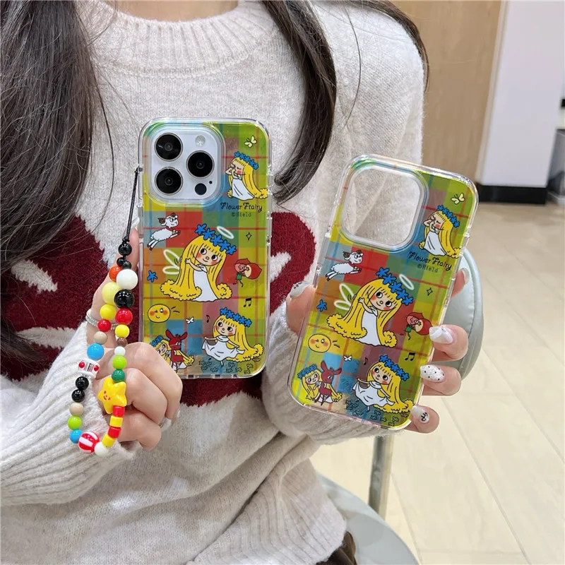 Czech Republic Anime Ríkání o víle Amálce Phone Case for iPhone 13 14 15 16 Pro Max Telling about Nymph Amalka Cover Funda