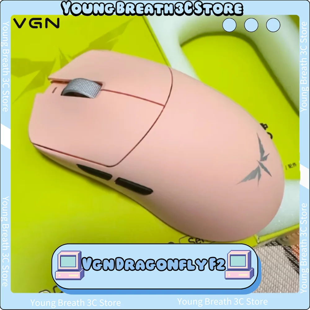 

Беспроводная мышь Vgn Dragonfly F2 Ultra+ F2 Promax 8000 Гц Paw3395/3950, разгонная, 36 к/42 к, Dpi, 8000 Гц, проводная для игровой мыши FPS