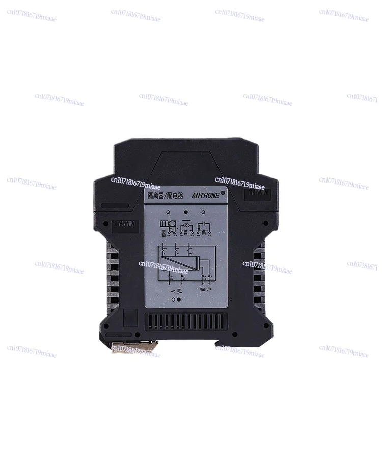 Isolation Distributor, Signal Isolator 4-20ma To 0-10v One-in-two-out Analog Signal Isolation Module