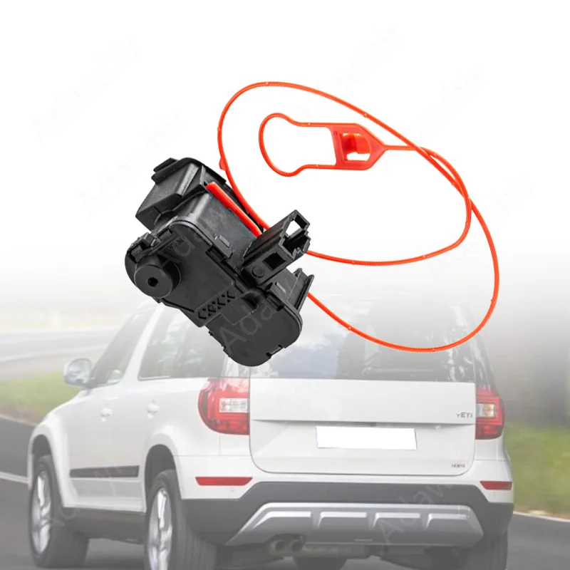 Fuel Door Lock Actuator Fuel Tank Cap Lock for Seat Leon/Leon Skoda Fabia Octavia Yeti VW Touareg Golf Cabriolet 7P0810773D