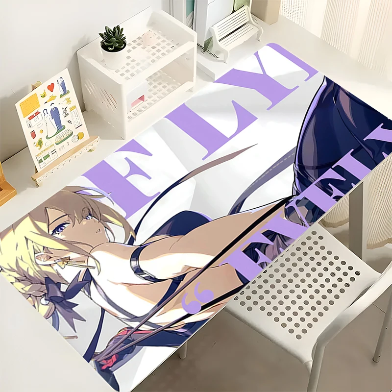 

Mouse Pad Computer Anime Girl Evelyn Keyboard Pad Gaming Accessories ZZZ Mousepad PC Gamer Zenless Zone Zero Desktop Mouse Mat