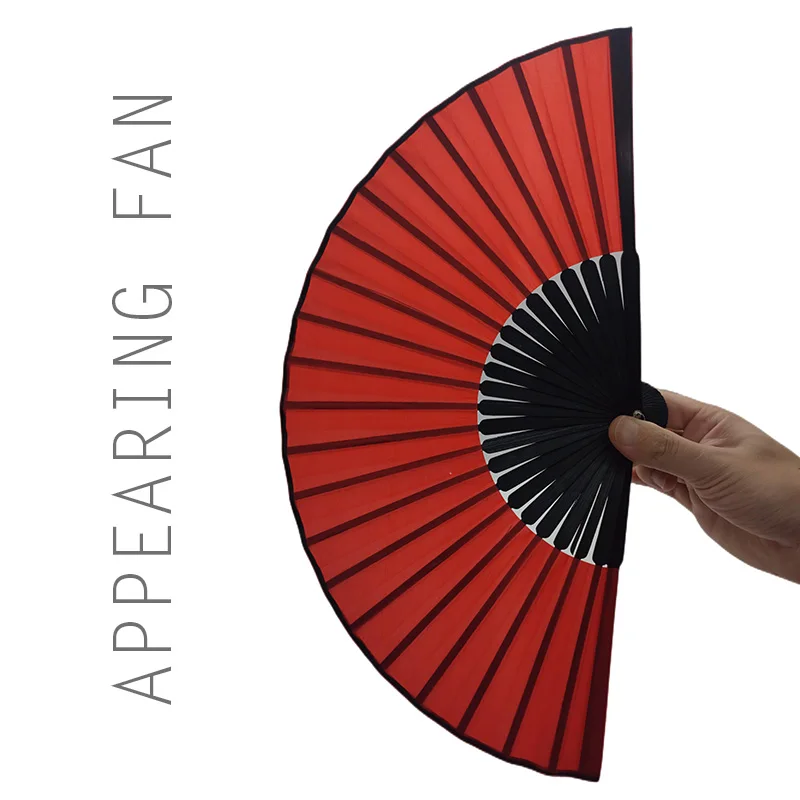 Appearing Fan Magic Tricks Folded Fan Opened Automatically Magia Magician Stage Street Illusions Gimmicks Mentalism Props