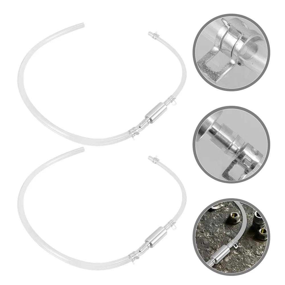 

2Pcs One Way Check Valve Brake Bleeder Hose for Motorcycle Hydraulic Line Maintenance Professional Brake System Bleeding Tool