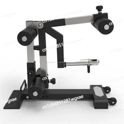 Latest Design Free Standing Curl Leg Attachment W4050D-B Leg Curl Extension with Foam Roller Fitness Attachment for Weight Bench