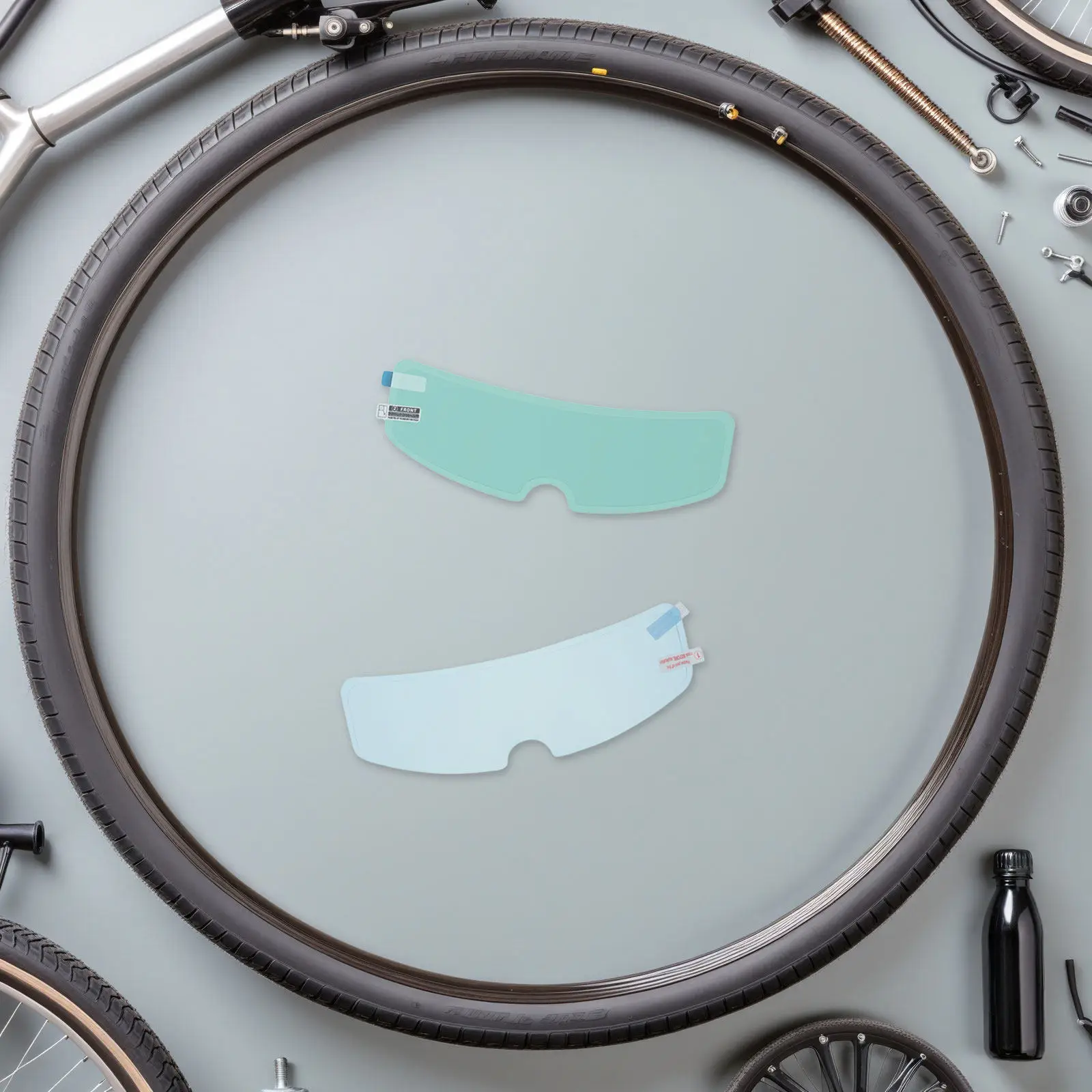 

4 шт. многоразовые пленки-вставки для мотоциклетных очков с защитой от дождя и тумана, устойчивые к непогоде