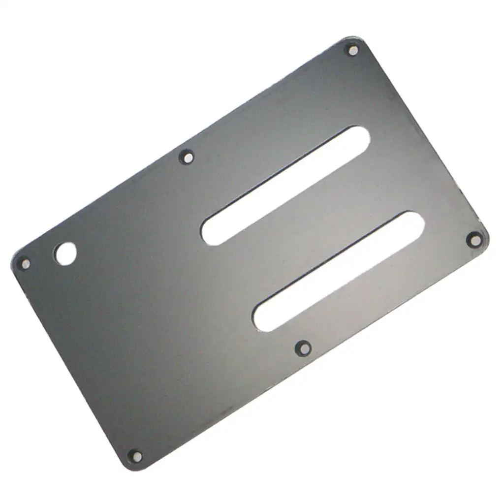 1Pc Black Guitar Back Protector Backplate Cavity Trem Cover per FD ST Guitar