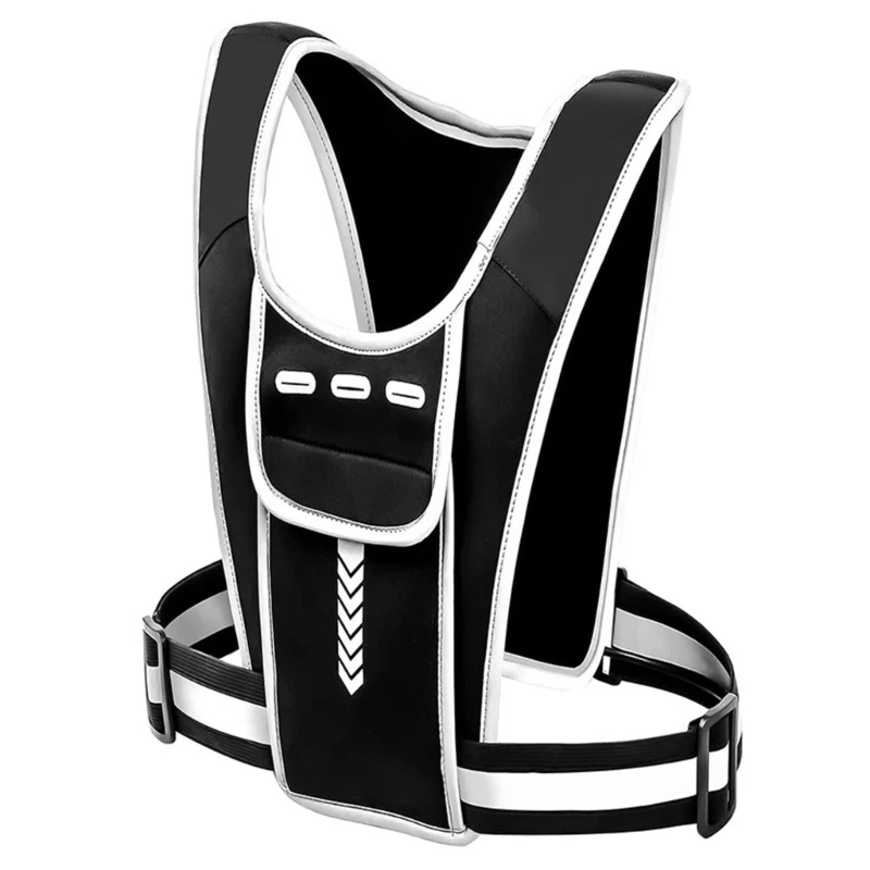

Adjustable Running Vest Phone Holder Breathable Lightweight Running Chest Pack