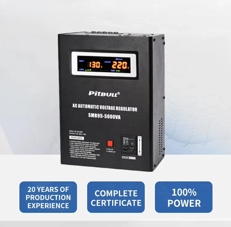 New Digital Display Electronic Household Precision Stability Voltage Stabilizer