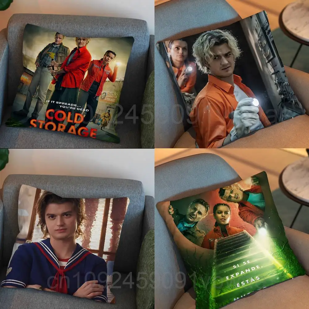 

j-Joe Keery Movie Cold Storage Pillow Case Pillow Case Living Room Sofa Cushion Cover Suitable For Home Bedroom Room Decoration