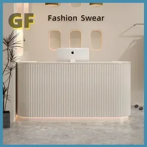 مكتب استقبال ، مكتب نقدي دائم ، عداد نقدي ، مكتب أعمال ، متجر ، إضاءة ، أثاث فاخر أفضل 8 محلات مبيعات - رقم 8