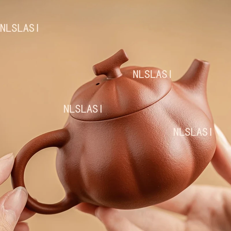 155ml Raw Ore Zisha Dahongpao Tea Pot Chinese Yixing Purple Clay Teapot Home Beauty Kettle Tradition Filter Teaware Accessories
