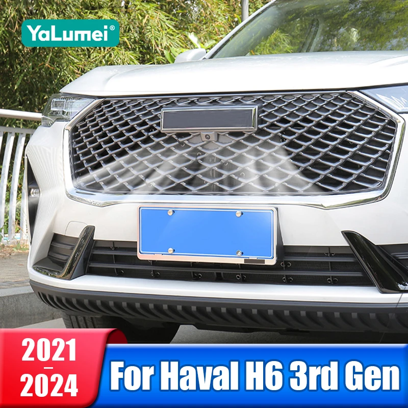 

Car Front Grille Insect Screen Net Cover For Haval H6 3rd Gen 2021 2022 2023 2024 PHEV Accessories