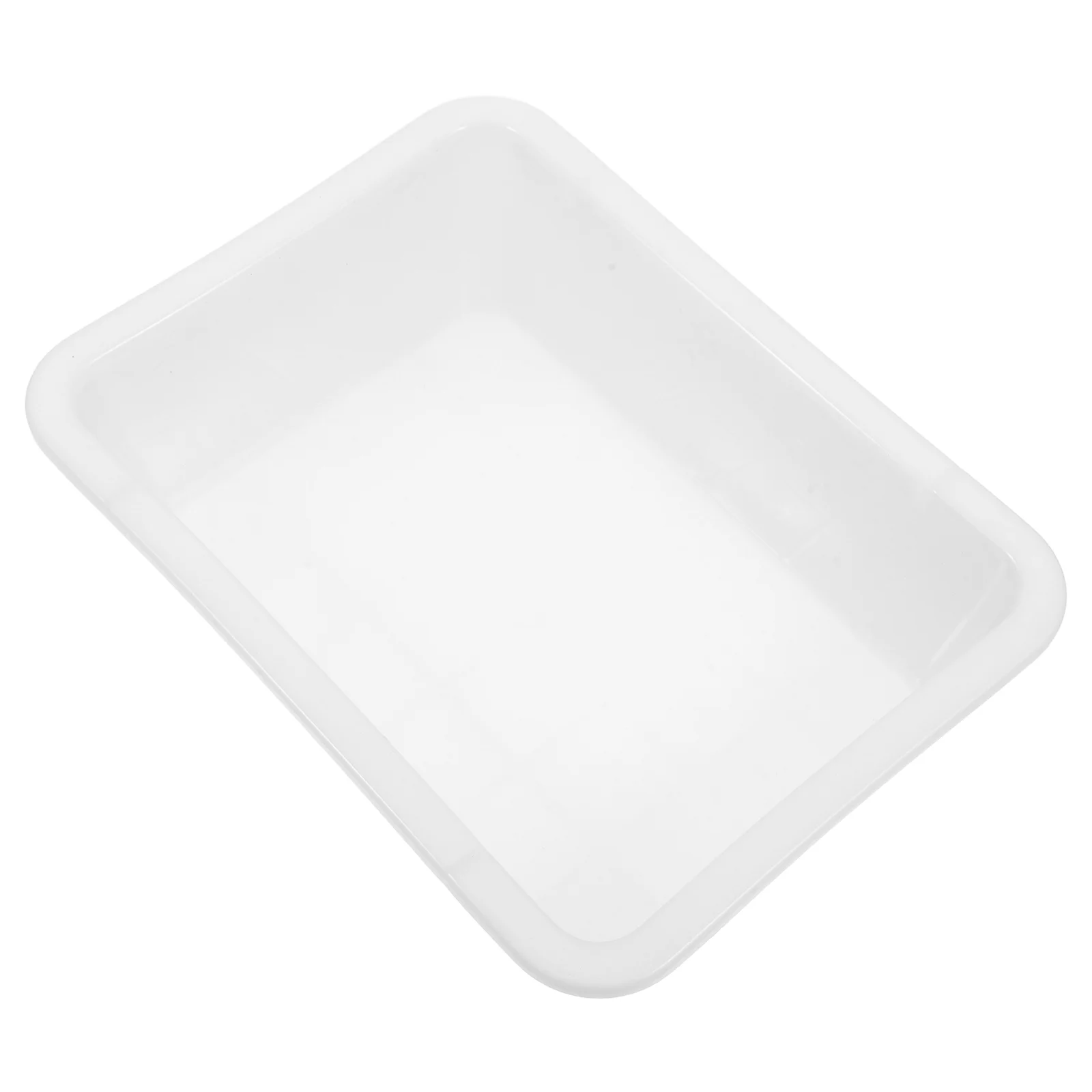 Laboratory Square Plate Pp Chemical Reagent Tray Experimental Plastic Multi-functional