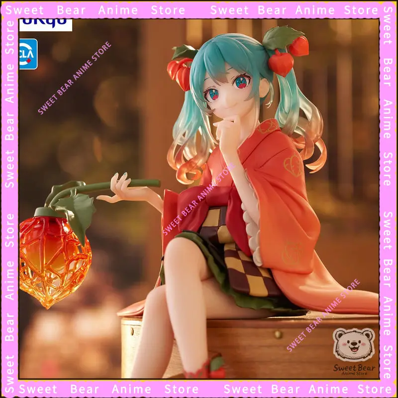 フリュー-カップヌードル-トッパー-vocaloid-初音ミク-ケープグースベリー妖精ver-景品フィギュア-アニメモデル-トレンド玩具-デスクトップドール